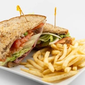 Sliced Pastrami Sandwich