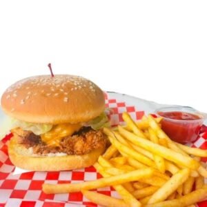 Fried Chicken Burger